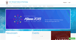 Desktop Screenshot of msritalumni.com